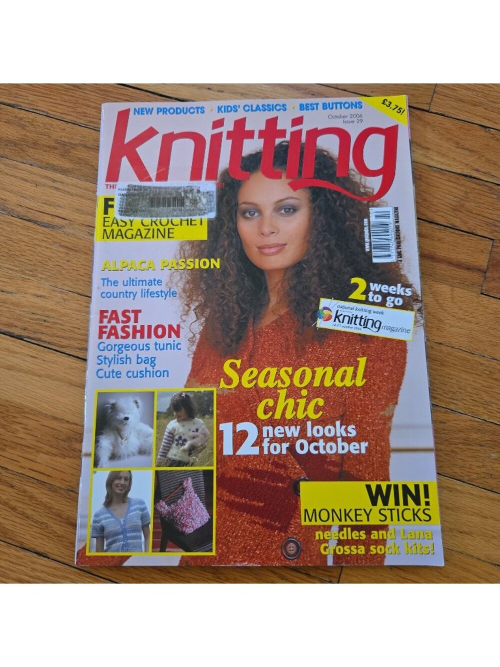Knitting Magazine October 2006 Issue 29 Ex Libris
